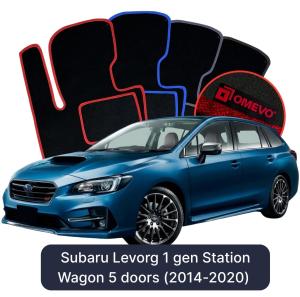 Velúrové autokoberce OMEVO pre Subaru Levorg 1 gen Kombi (2014-2020)