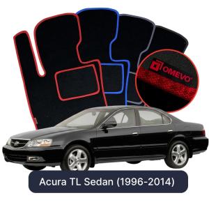 Velúrové autokoberce OMEVO pre Acura TL Sedan 4 dvere (1996-2014)