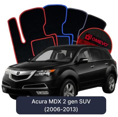 Velúrové autokoberce OMEVO pre Acura MDX 2 gen SUV (2006-2013)