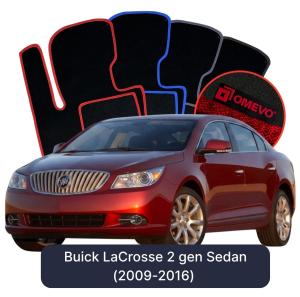 Velúrové autokoberce OMEVO pre Buick LaCrosse 2 gen Sedan (2009-2016)