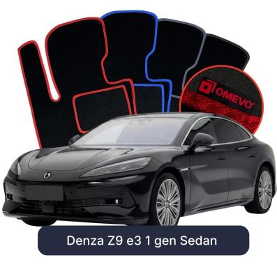 Velúrové autokoberce OMEVO pre Denza Z9 e3 1 gen Sedan (2024-2025)