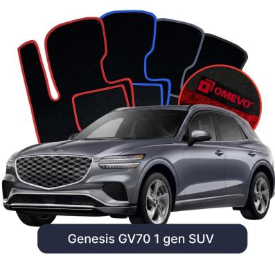 Velúrové autokoberce OMEVO pre Genesis GV70 1 gen SUV (2020-2026)