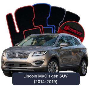 Velúrové autokoberce OMEVO pre Lincoln MKC 1 generácia SUV (2014-2019)
