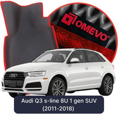 EVA autokoberce OMEVO pre Audi Q3 s-line 8U 1 gen SUV (2011-2018)