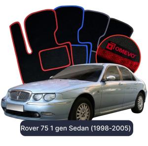 Velúrové autokoberce OMEVO pre Rover 75 1 gen Sedan (1998-2005)