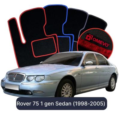 Velúrové autokoberce OMEVO pre Rover 75 1 gen Sedan (1998-2005)