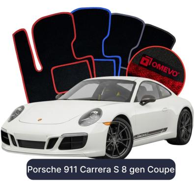 Velúrové autokoberce OMEVO pre Porsche 911 Carrera S 8 gen Kupé (2019-2025)