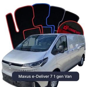 Velúrové autokoberce OMEVO pre Maxus e-Deliver 7 1 gen Van (2023-2026)
