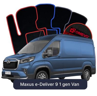 Velúrové autokoberce OMEVO pre Maxus e-Deliver 9 1 gen Van (2023-2026)