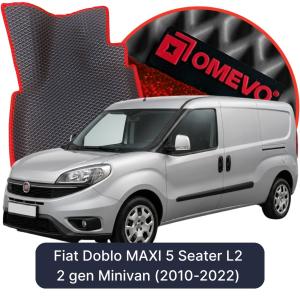 OMEVO 5D Pro Autokoberce do Fiat Doblo MAXI 5 mest L2 2 gen Minivan (2010-2022)