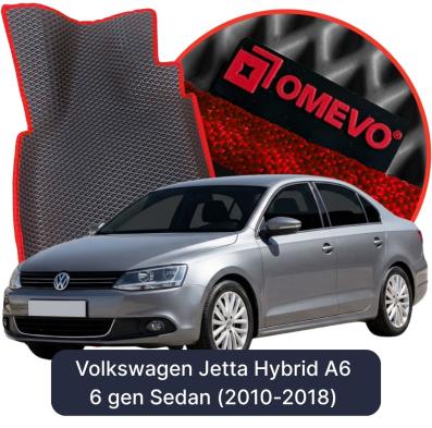 EVA autokoberce OMEVO pre Volkswagen Jetta Hibrid A6 6 gen Sedan (2010-2018)