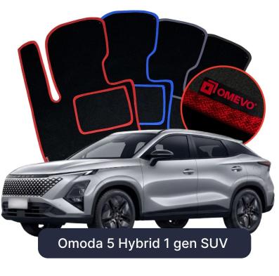 Velúrové autokoberce OMEVO pre Omoda 5 Hibrid 1 gen SUV (2022-2026)