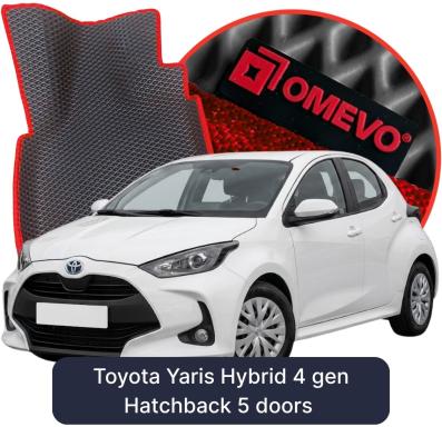 EVA autokoberce OMEVO pre Toyota Yaris Hibrid 4 gen Hatchback 5 dverí (2020-2026)