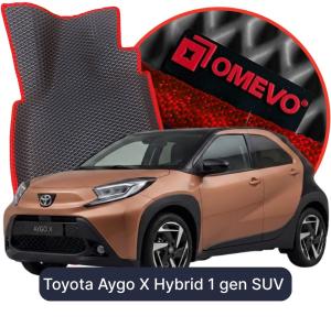 OMEVO 5D Pro Autokoberce do Toyota Aygo X Hibrid 1 gen SUV (2022-2026)