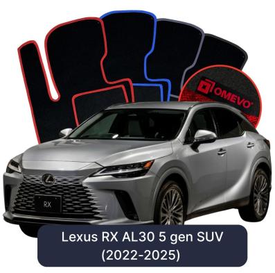 Velúrové autokoberce OMEVO pre Lexus RX AL30 5 gen SUV (2022-2025)