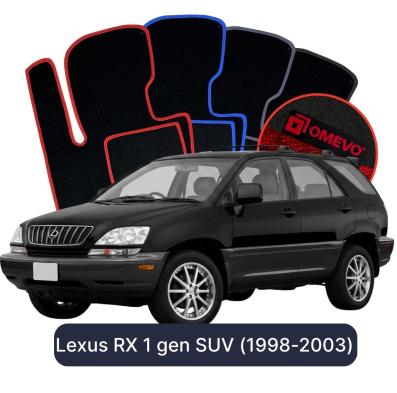 Velúrové autokoberce OMEVO pre Lexus RX  1 gen SUV (1998-2003)