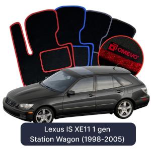 Velúrové autokoberce OMEVO pre Lexus IS XE11 1 gen Kombi (1998-2005)