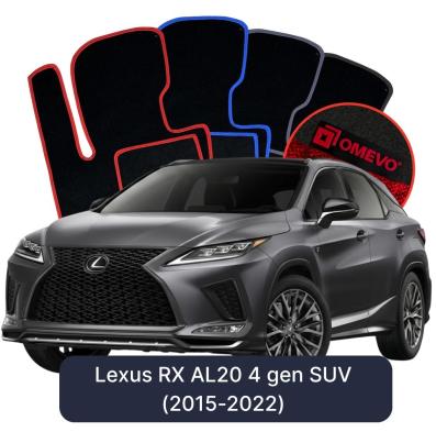 Velúrové autokoberce OMEVO pre Lexus RX AL20 4 gen SUV (2015-2022)