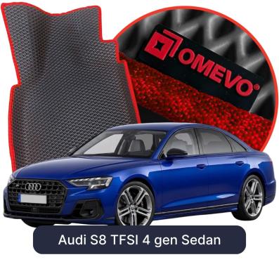 EVA autokoberce OMEVO pre Audi S8 TFSI 4 gen Sedan (2018-2026)