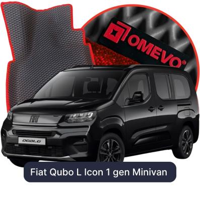 EVA autokoberce OMEVO pre Fiat Qubo L Icon 1 gen Minivan (2026-2026)