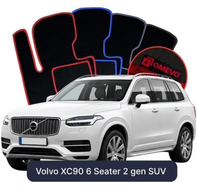 Velúrové autokoberce OMEVO pre Volvo XC90 6 mest 2 gen SUV (2015-2026)