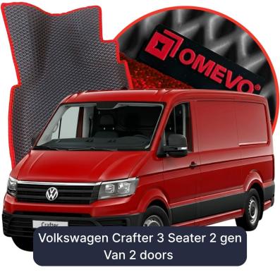 EVA autokoberce OMEVO pre Volkswagen Crafter 3 mesta 2 gen Van 2 dvere (2016-2026)