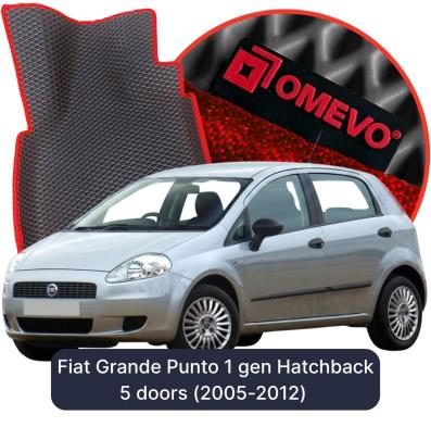 EVA autokoberce OMEVO pre Fiat Grande Punto 1 gen Hatchback 5 dverí (2005-2012)