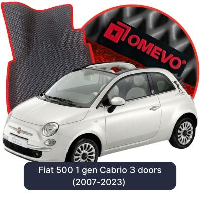 EVA autokoberce OMEVO pre Fiat 500 1 gen Cabrio 3 dvere (2007-2023)