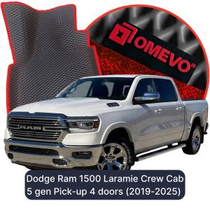 OMEVO 5D Pro Autokoberce do Dodge Ram 1500 Laramie Crew Cab 5 gen Pick-up 4 dvere (2019-2025)