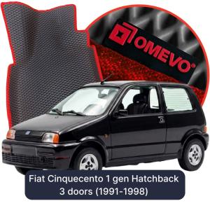 OMEVO 5D Pro Autokoberce do Fiat Cinquecento 1 gen Hatchback 3 dvere (1991-1998)