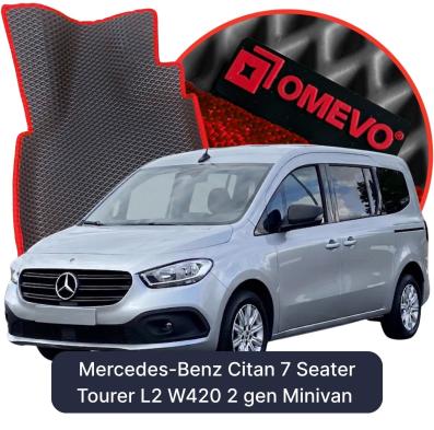 EVA autokoberce OMEVO pre Mercedes-Benz Citan 7 mest Tourer L2 W420 2 gen Minivan (2021-2026)