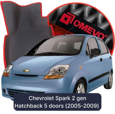 EVA autokoberce OMEVO pre Chevrolet Spark 2 gen Hatchback 5 dverí (2005-2009)
