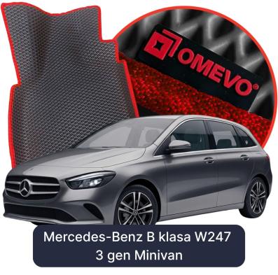 EVA autokoberce OMEVO pre Mercedes-Benz B trieda W247 3. gen Minivan (2018-2025)