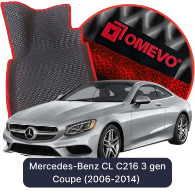 EVA autokoberce OMEVO pre Mercedes-Benz CL C216 3 gen Coupe (2006-2014)