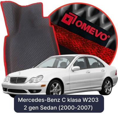 EVA autokoberce OMEVO pre Mercedes-Benz C trieda W203 2 gen Sedan (2000-2007)