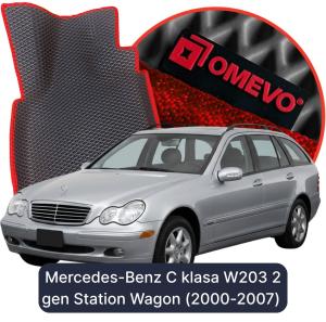 OMEVO 5D Pro Autokoberce do Mercedes-Benz C klasa W203 2 gen Kombi (2000-2007)