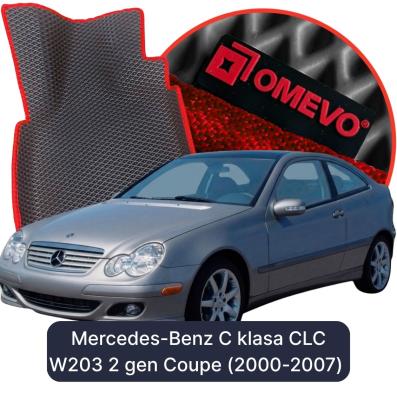 EVA autokoberce OMEVO pre Mercedes-Benz C klasa CLC W203 2 gen Kupe (2000-2007)