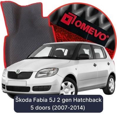 EVA autokoberce OMEVO pre Škoda Fabia 5J 2 gen Hatchback 5 dverí (2007-2014)