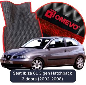 OMEVO 5D Pro Autokoberce do Seat Ibiza 6L 3 gen Hatchback 3 dvere (2002-2008)