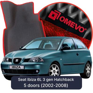 EVA autokoberce OMEVO pre Seat Ibiza 6L 3 gen Hatchback 5 dverí (2002-2008)