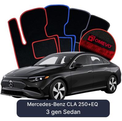 Velúrové autokoberce OMEVO pre Mercedes-Benz CLA 250+EQ 3 gen Sedan (2025-2026)