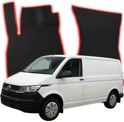 EVA autokoberce OMEVO pre Volkswagen e-Transporter 3 mesta Skriňová dodávka T6.1 6 gen Van (2019-2021)