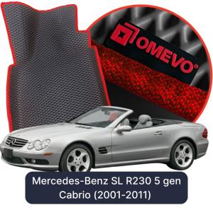 OMEVO 5D Pro Autokoberce do Mercedes-Benz SL R230 5 gen Cabrio (2001-2011)
