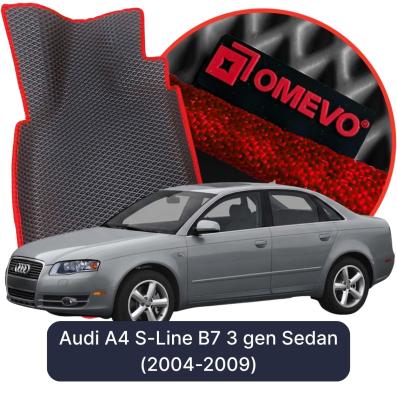 EVA autokoberce OMEVO pre Audi A4 S-Line B7 3 gen Sedan (2004-2009)