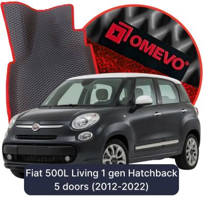 EVA autokoberce OMEVO pre Fiat 500L Living 1 gen Hatchback 5 dverí (2012-2022)