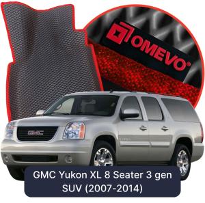OMEVO 5D Pro Autokoberce do GMC Yukon XL 8 mest 3 gen SUV (2007-2014)c