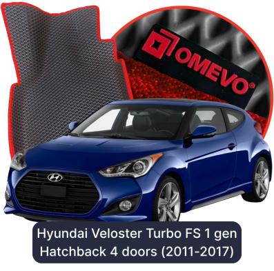 EVA autokoberce OMEVO pre Hyundai Veloster Turbo FS 1 gen Hatchback 4 dvere (2011-2017)