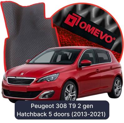 EVA autokoberce OMEVO pre Peugeot 308 T9 2 gen Hatchback 5 dverí (2013-2021)