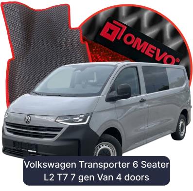 EVA autokoberce OMEVO pre Volkswagen Transporter 6 mest L2 T7 7 gen Van 4 dvere (2024-2026)