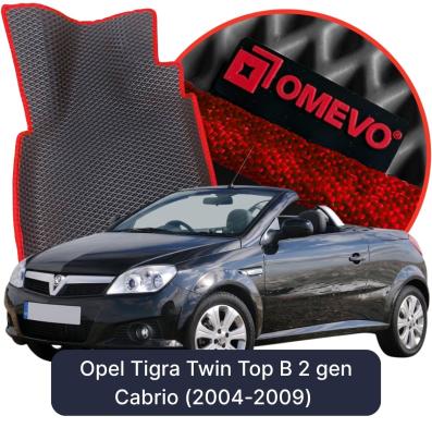 EVA autokoberce OMEVO pre Opel Tigra Twin Top B 2. gen Cabrio (2004-2009)